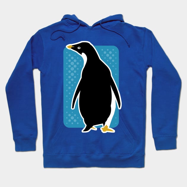 Penguin Hoodie by evisionarts